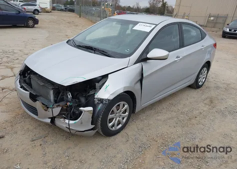 2013 Hyundai Accent Gls из США, поврежденный, VIN KMHCT4AE5DU500820
